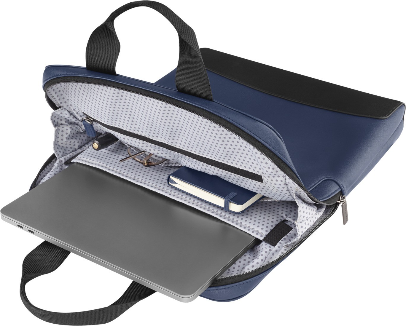 Moleskine Vertical Device Bag 15inches Classic Collection Sapphire Blue