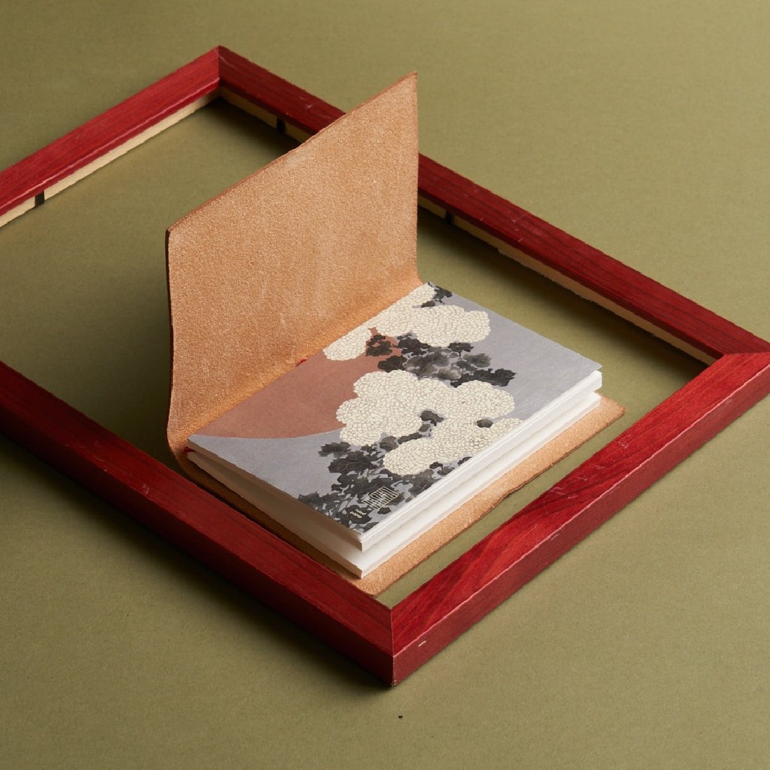 Paper Republic pocket 9,5x14cm book dotted refill x The Dybdahl Co. Waves off the coast of the island