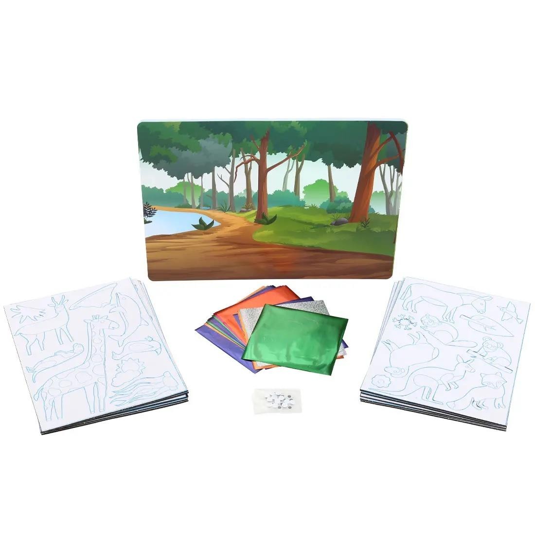 FOIL FUN: Ο κόσμος των ζώων 30742 Skillmatics Ψυχογιός