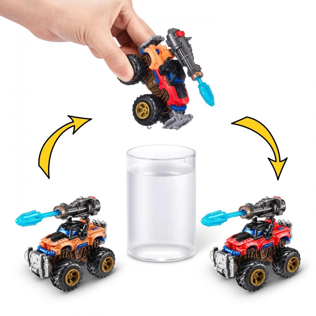 Μινιατούρα Συλλεκτικό Surprise Monster Trucks 77594 Zuru Ψυχογιός