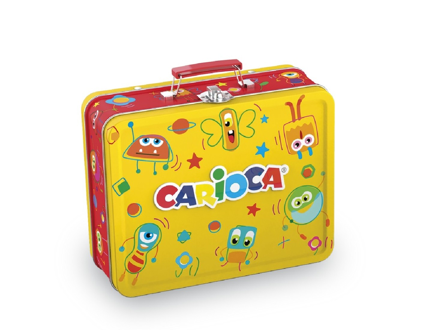 Carioca Μεταλλικό κουτί με 100 Μαρκαδόρους 42500