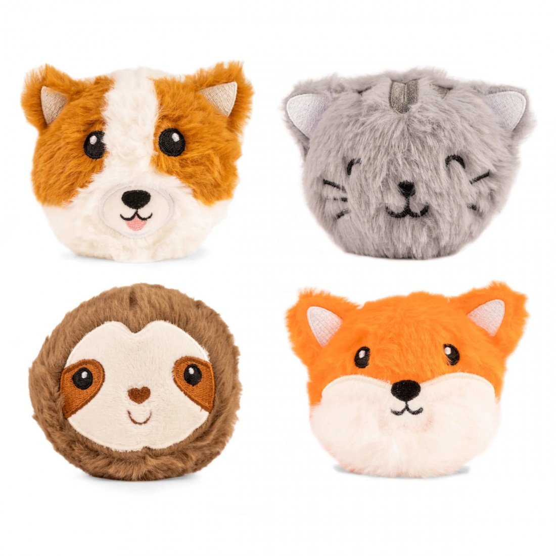 Furry Friends Stress Balls SB04-A Kikkerland