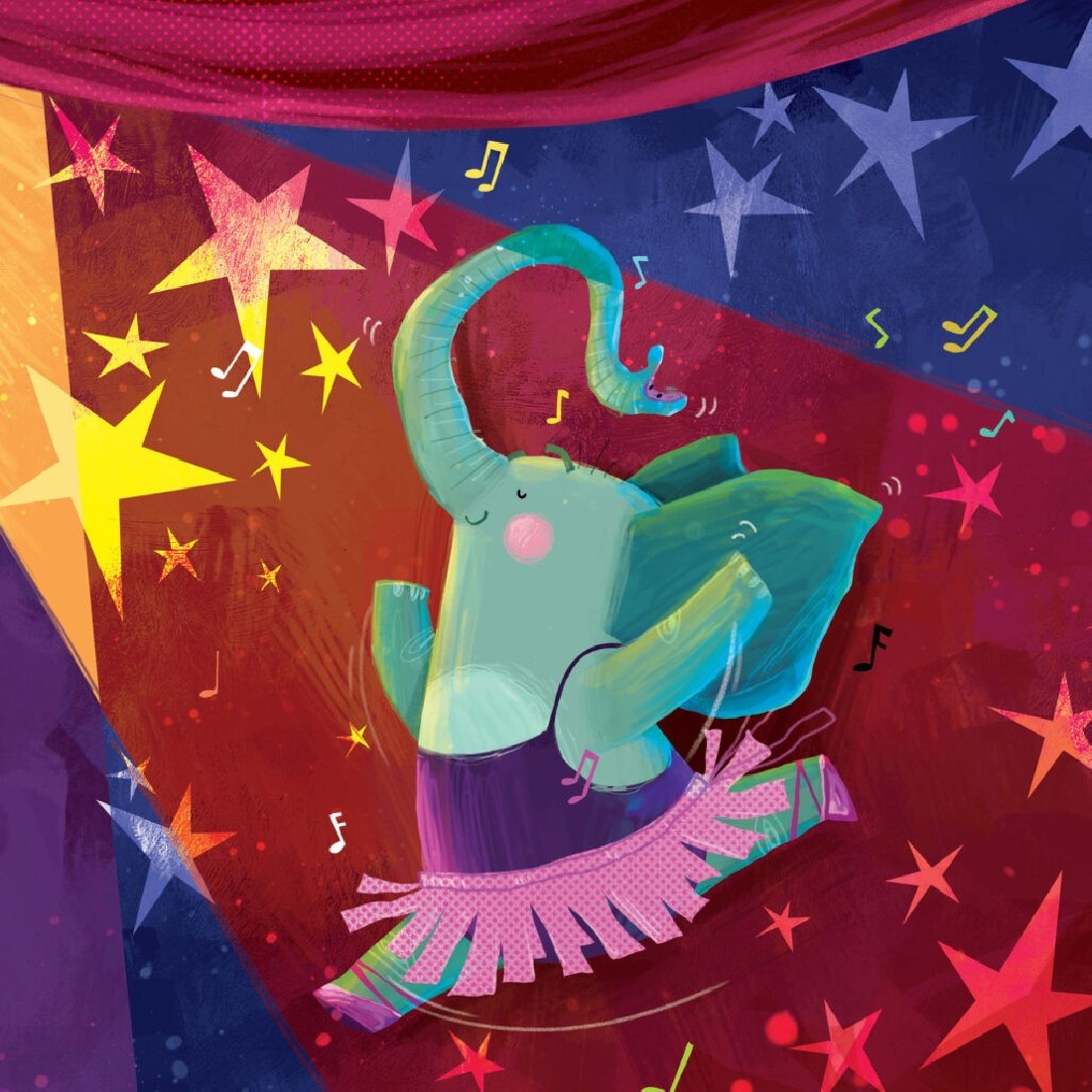 Άρια η ελεφαντίνα και η λίμνη των κύκνων