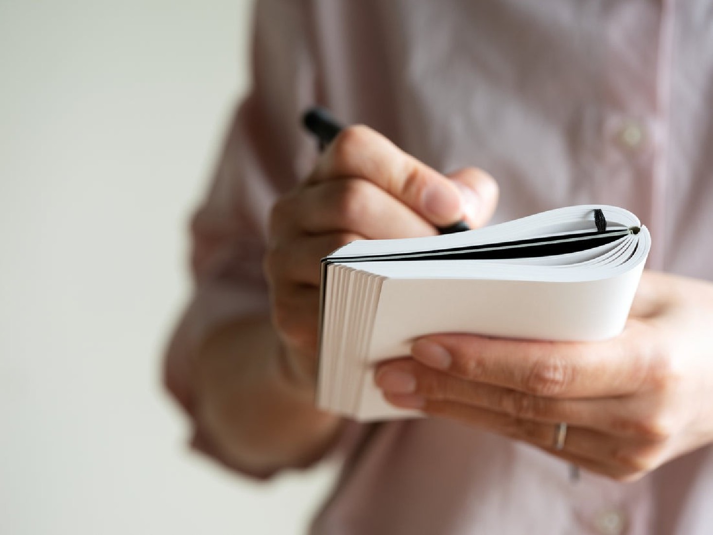 Ito Bindery notebook A5 210x130mm slim black, grid, 272 pages N-A5S-BK