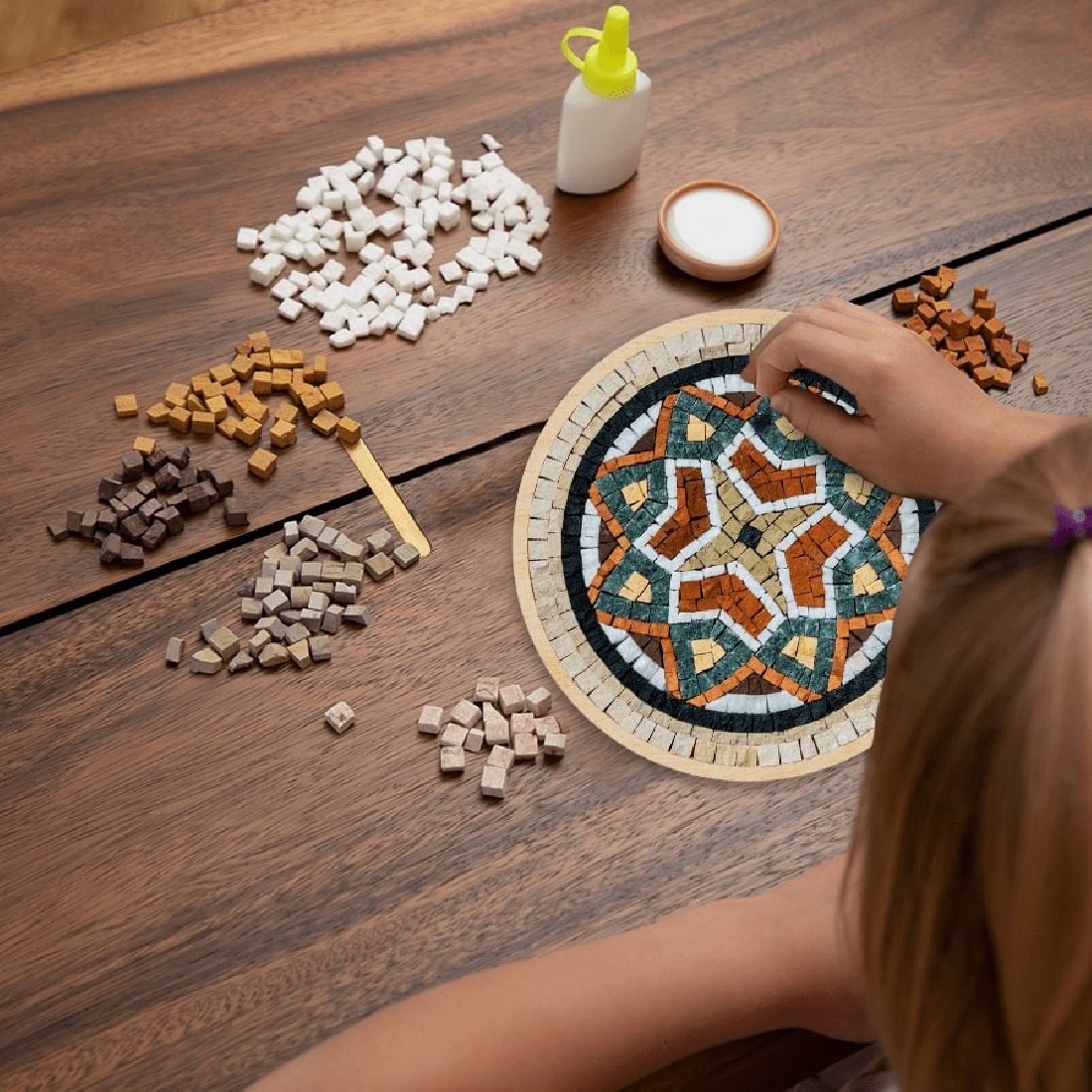 Mosaic Box Ψηφιδωτό Μάνταλα 3  Άμμος