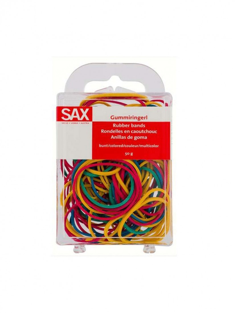 Λάστιχα χρωματιστά 50gr  824 SAX