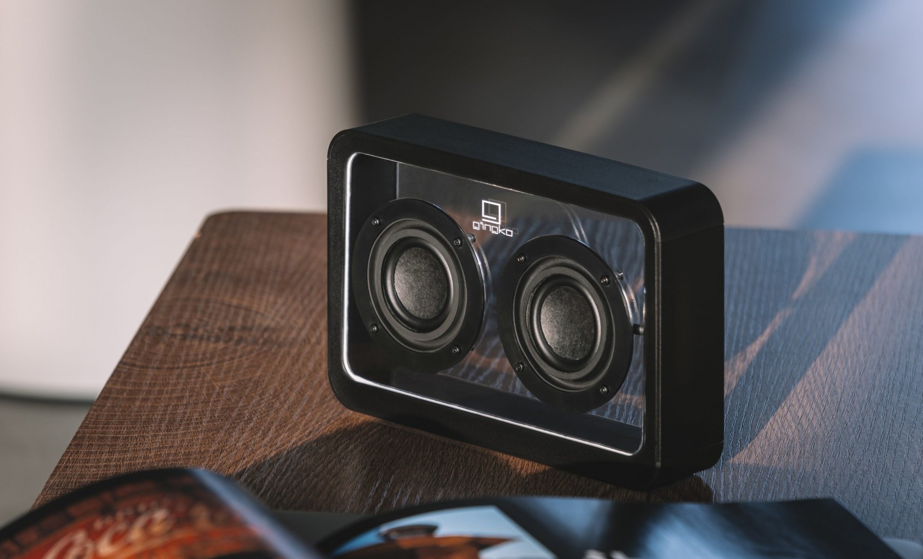 Gingko Mage See Through Bluetooth Speaker Matt Black G037BK .