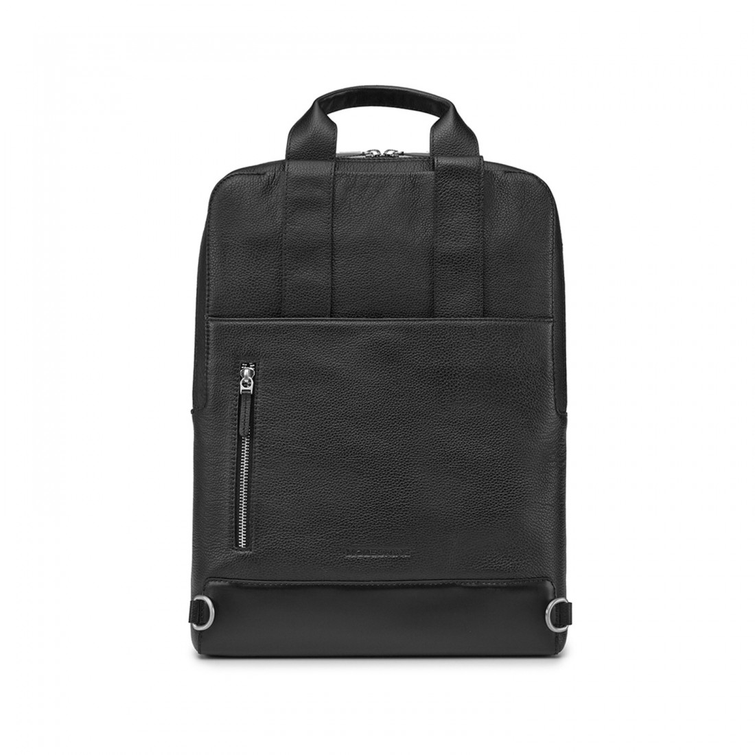 Moleskine Device Leather Bag Vertical Black