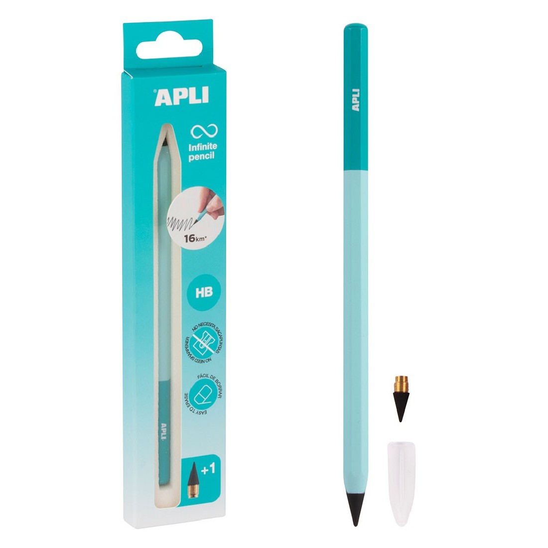 Infinite Pencil HB 19934 APLI Pastel Blue