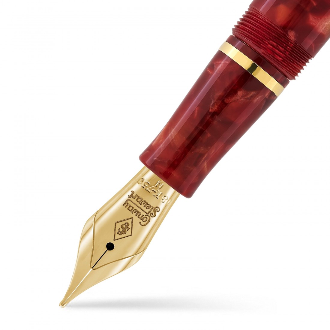 Conway Stewart Winston Cherry Red Limited Edition Special Nib Fountain Pen