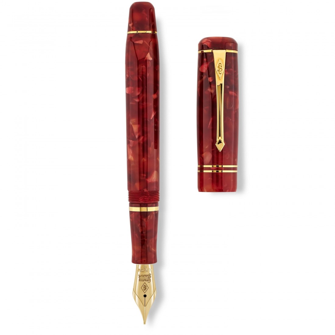 Conway Stewart Winston Cherry Red Limited Edition Special Nib Fountain Pen