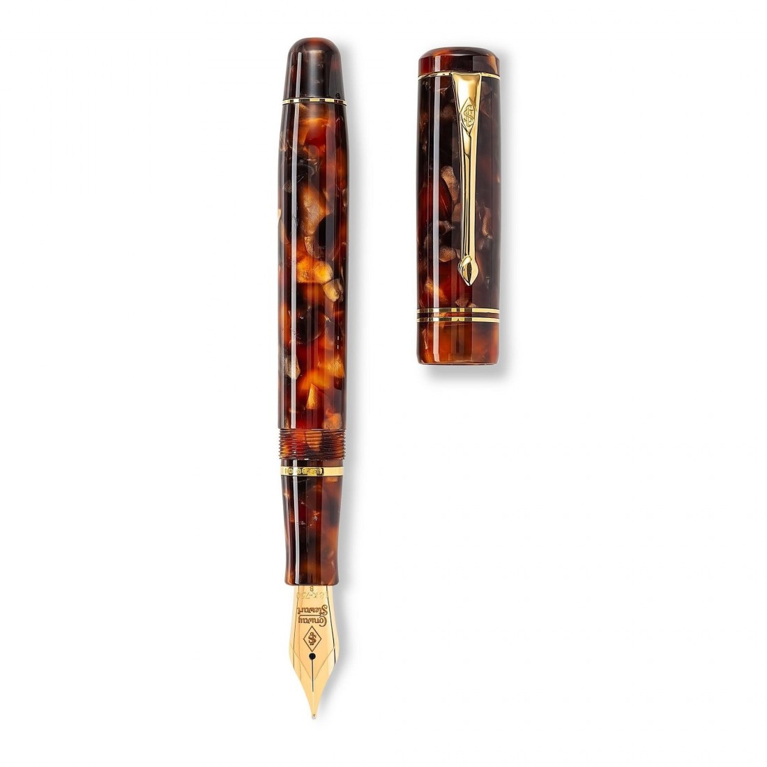 Conway Stewart Winston Classic  Brown Special Nib Fountain Pen