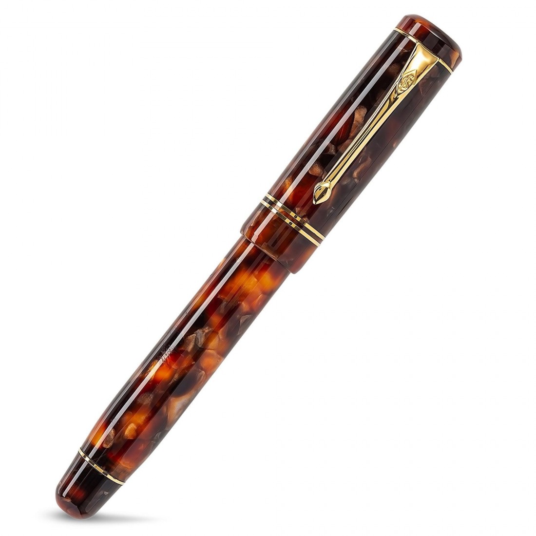 Conway Stewart Winston Classic  Brown Special Nib Fountain Pen