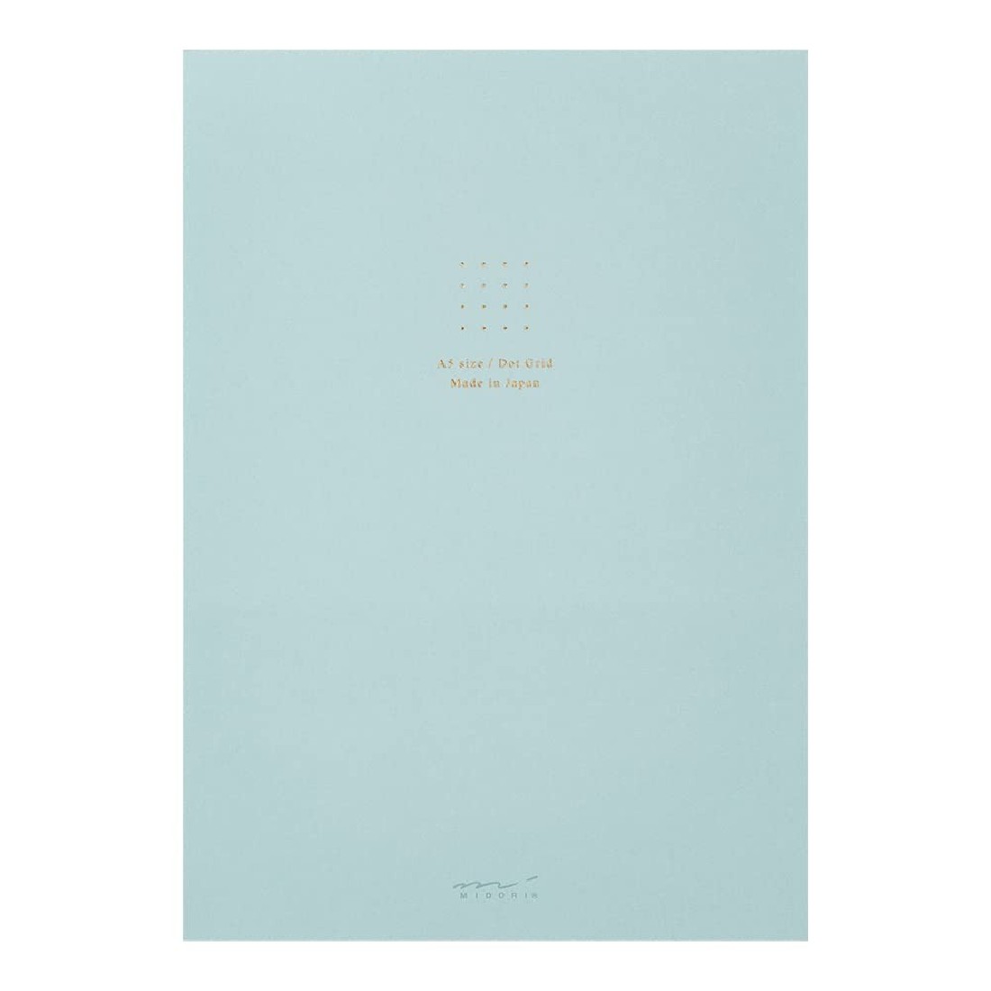 Midori Paper Pad A5 Color Dot Grid Blue 15340-006