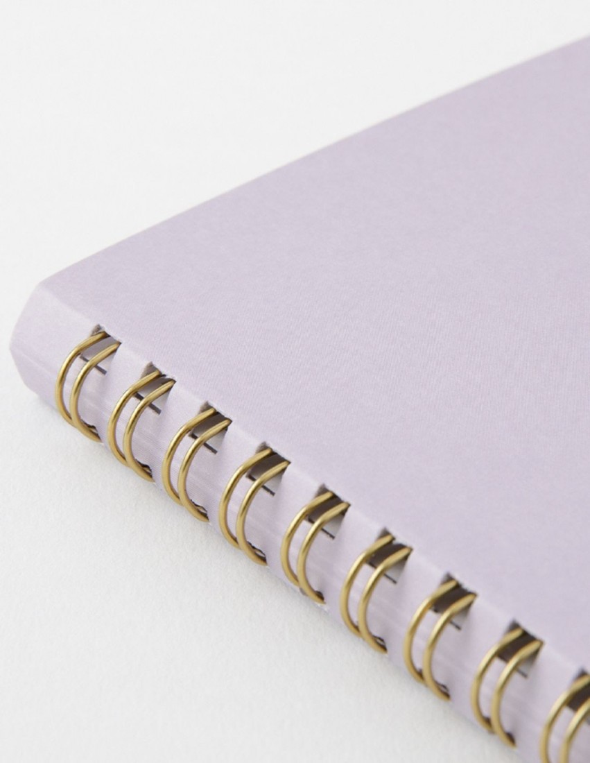 Midori Ring Notebook A5 Color Dot Grid Purple 15335-006