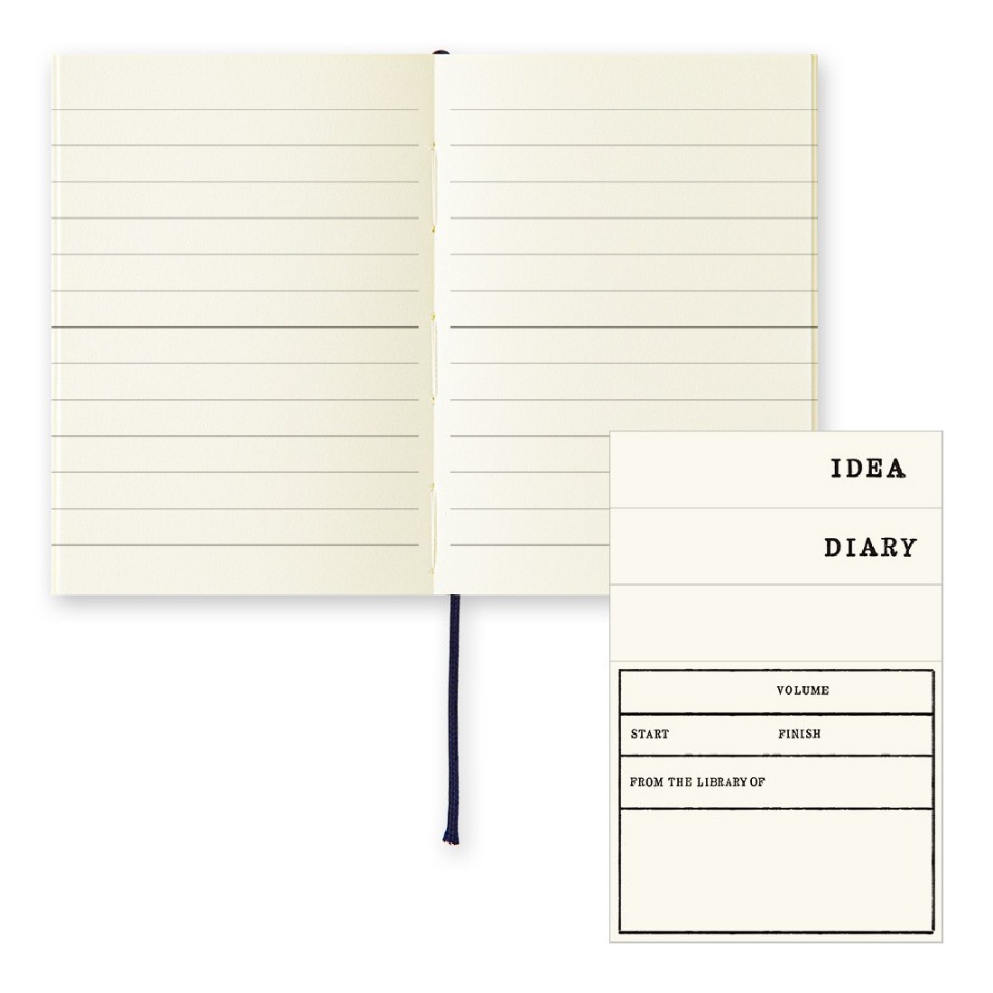 Midori MD Notebook A7 105x74mm Lined 15345006