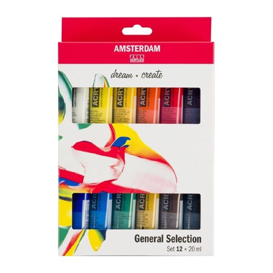 Σετ Ακρυλικά 12 χρώματα x 20ml  Talens Amsterdam