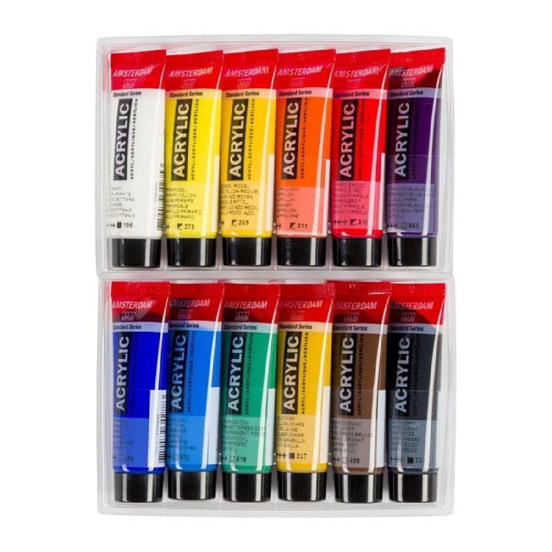 Σετ Ακρυλικά 12 χρώματα x 20ml  Talens Amsterdam
