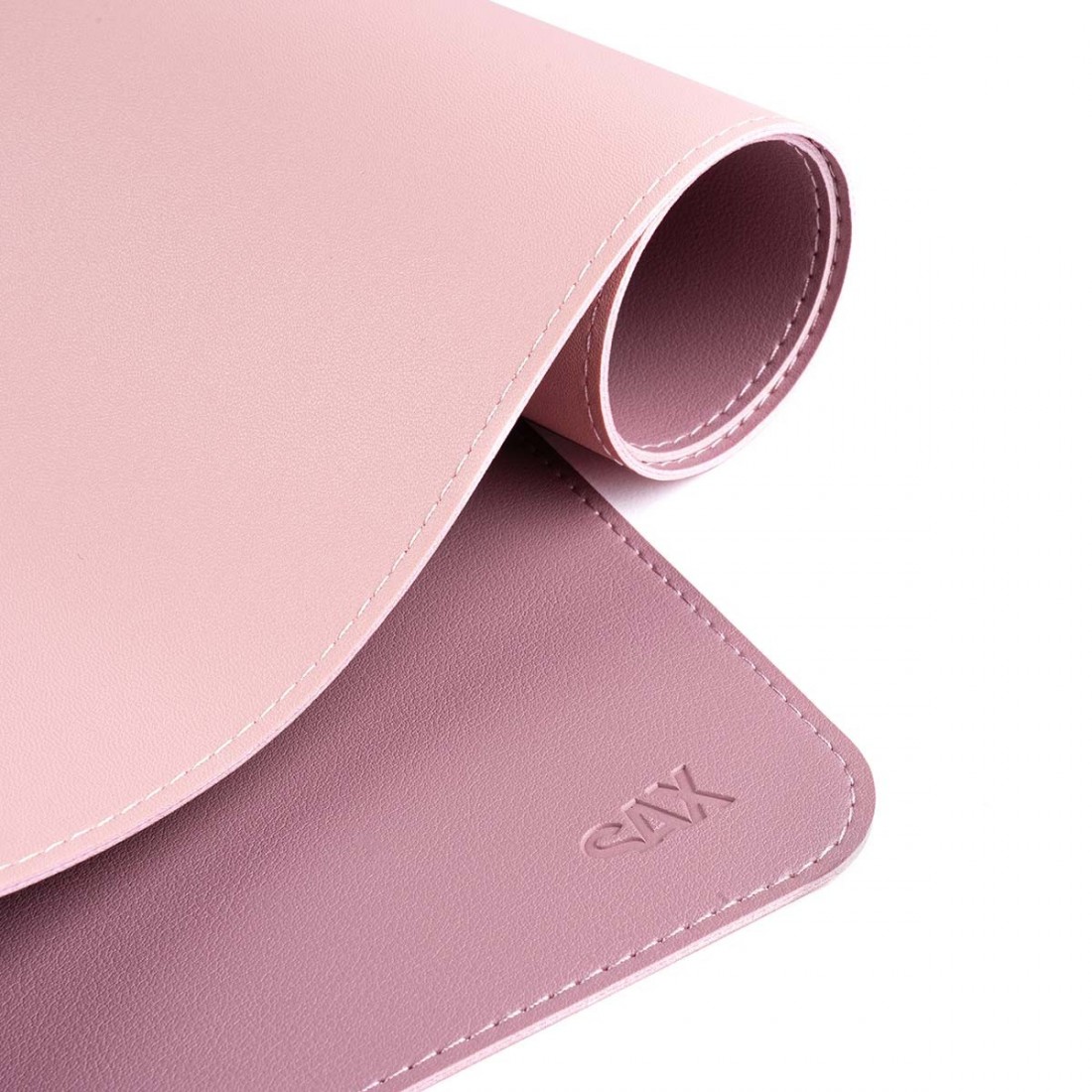 Σουμέν γραφείου( desk pad)  45χ90cm Αδιάβροχο διπλής όψης, light rose/dark rose, 2-700-01 SAX