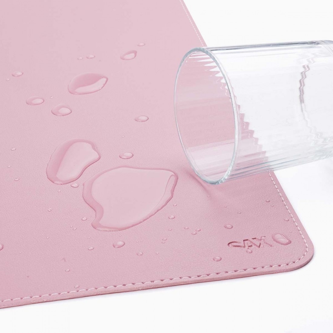Σουμέν γραφείου( desk pad)  45χ90cm Αδιάβροχο διπλής όψης, light rose/dark rose, 2-700-01 SAX