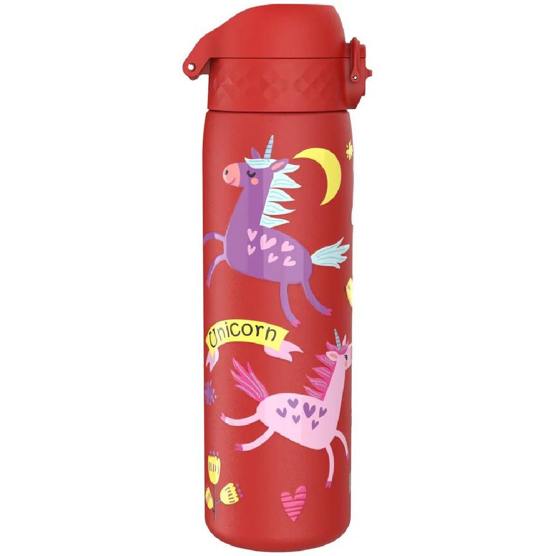 Παγούρι μεταλλικό 600ml Unicorns Red ION8
