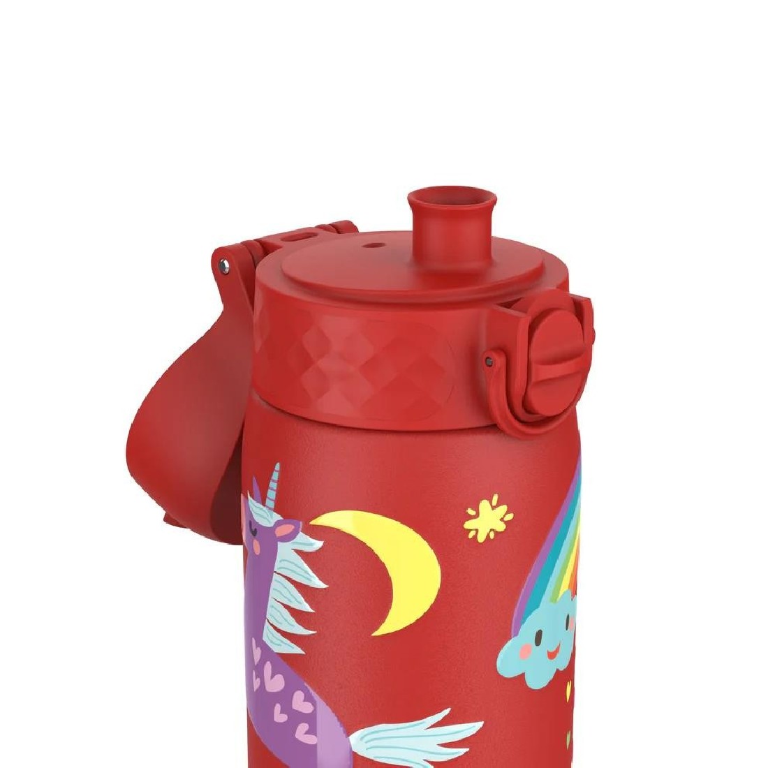 Παγούρι μεταλλικό 600ml Unicorns Red ION8