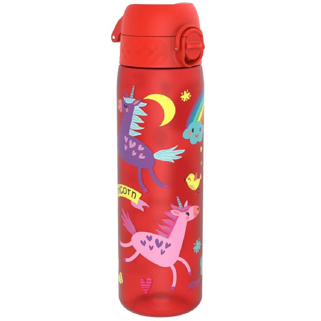Παγούρι πλαστικό Slim 500ml Unicorns Red ION8