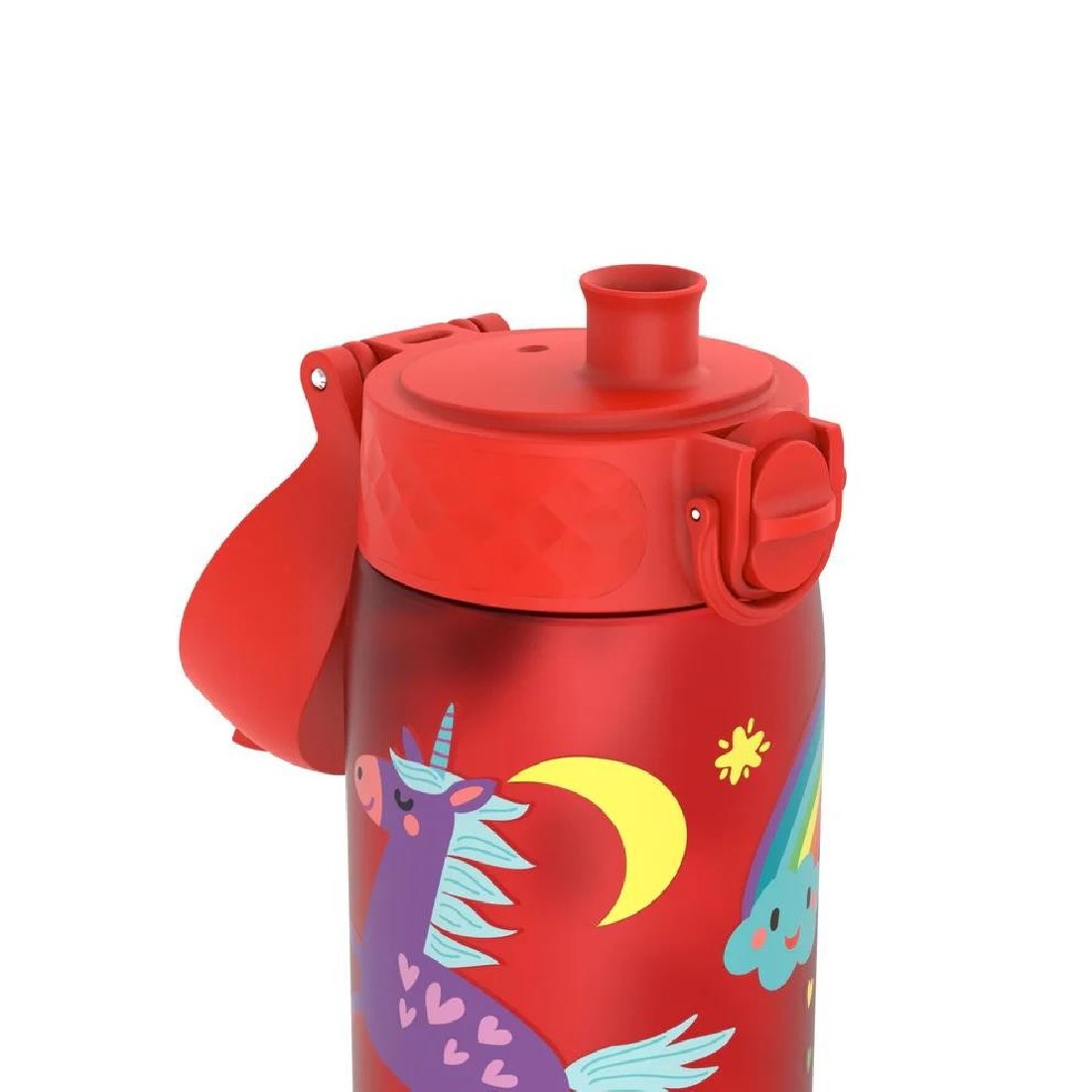 Παγούρι πλαστικό Slim 500ml Unicorns Red ION8