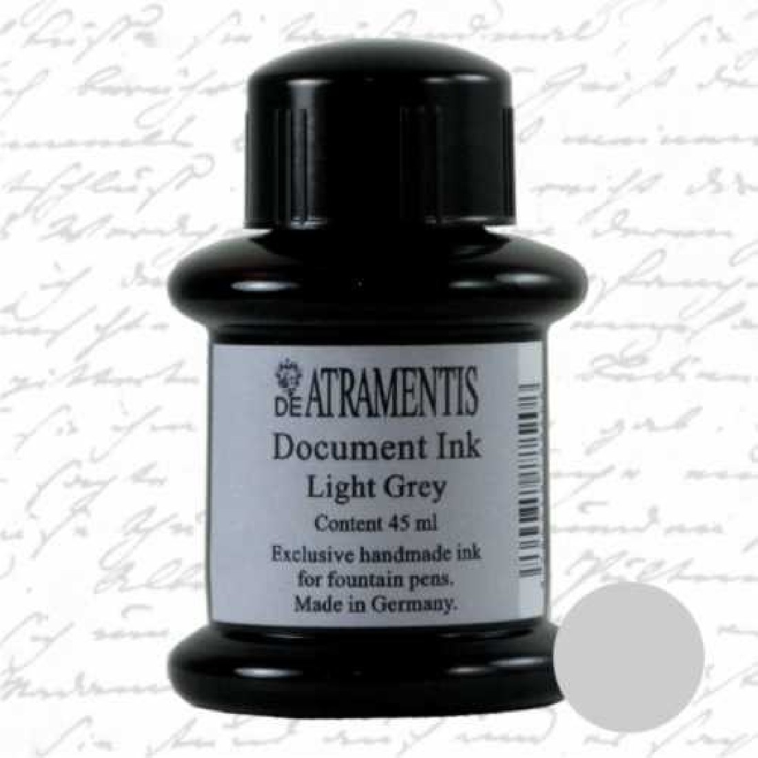 De Atramentis Document ink 45ml Light Grey