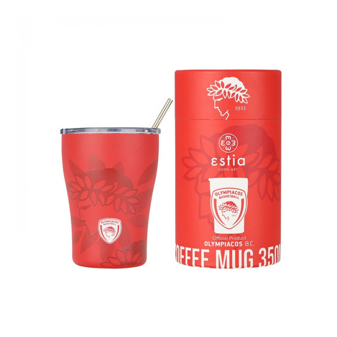 Coffee Mug 350ml Olympiacos B.C. Edition 00-27230 Estia Home Art