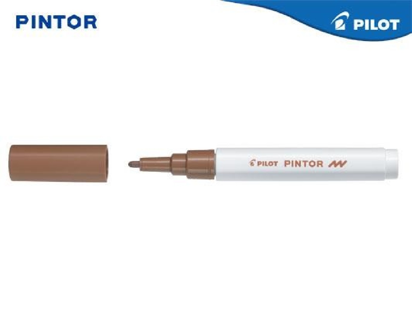 Pilot Pintor Marker Fine Pastel Browh1.0mm