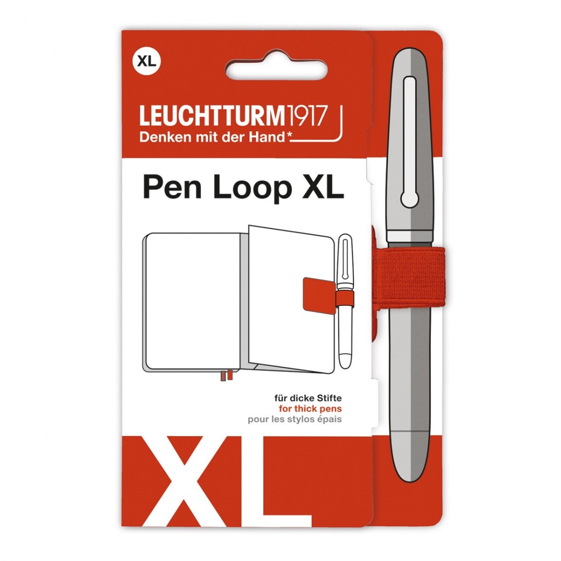 Leuchtturm 1917, Pen Loop XL, Fox Red