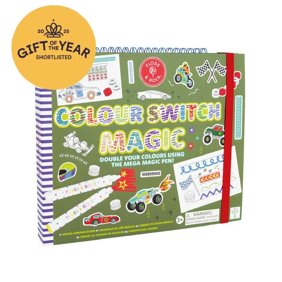 Μπλοκ ζωγραφικής Cars 50P6141 Floss & Rock