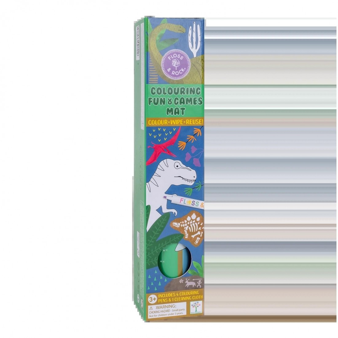 Ρολό ζωγραφικής και δραστηριοτήτων Dino 49P6078 Floss & Rock