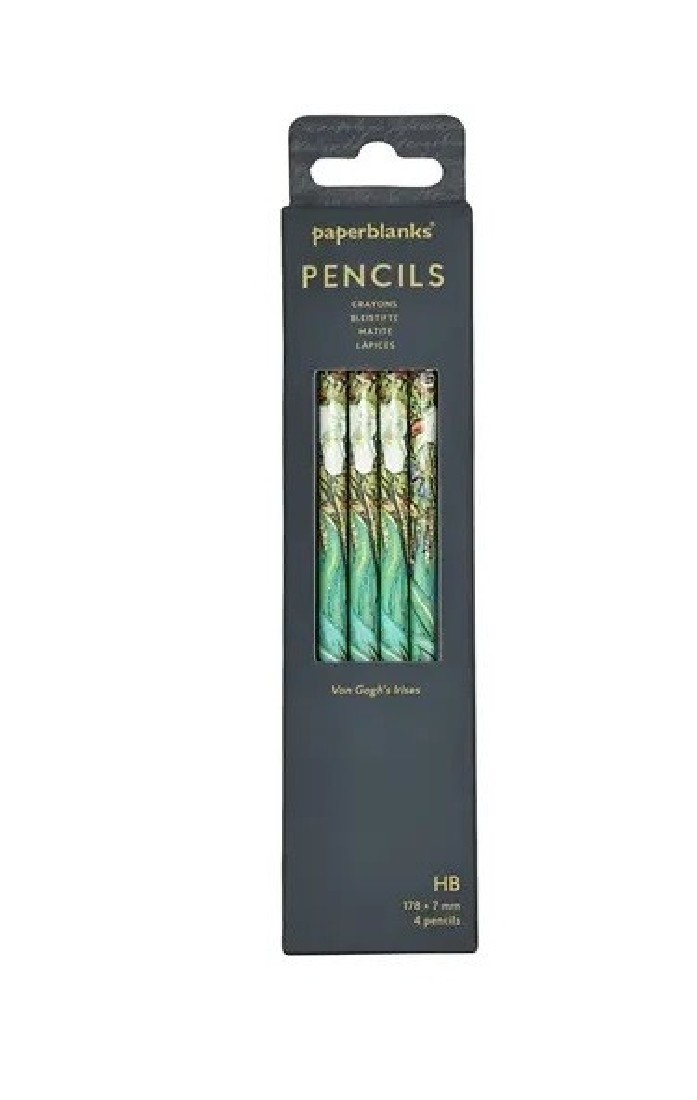Paperblanks pencils set of 4 Van Gogh’s Irises