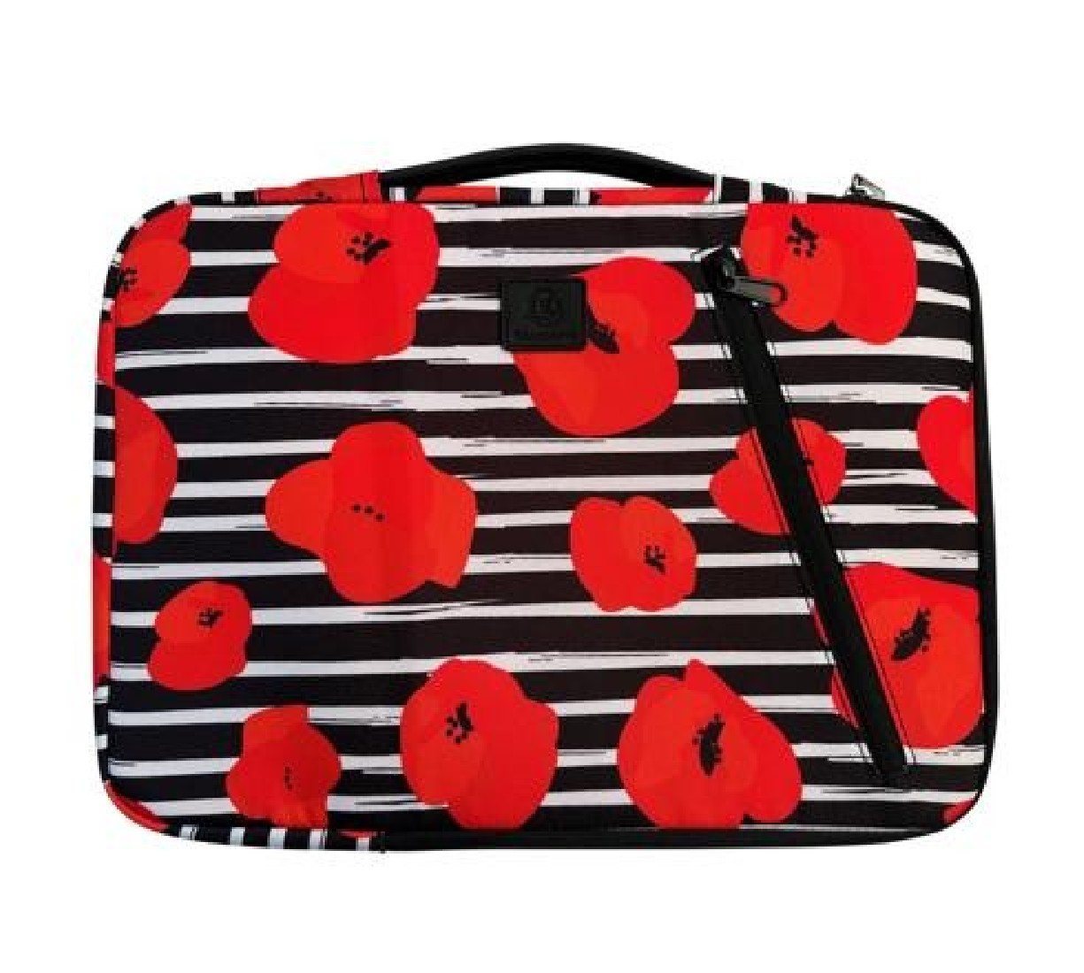 Τσάντα 2 θέσεων με φερμουάρ για Laptop 15-16 17313Ε Poppy Exacompta