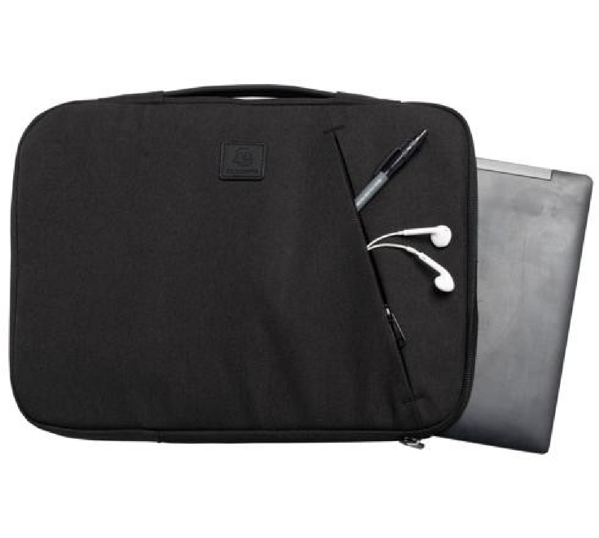 Τσάντα 2 θέσεων με φερμουάρ για Laptop 15-16 17141Ε Black Exacompta