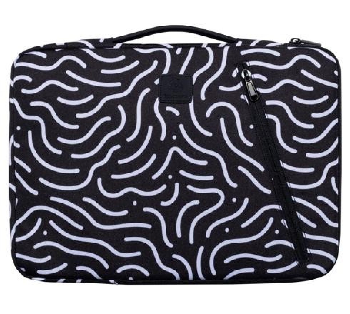 Τσάντα 2 θέσεων με φερμουάρ για Laptop 15-16 17352Ε Moon Exacompta