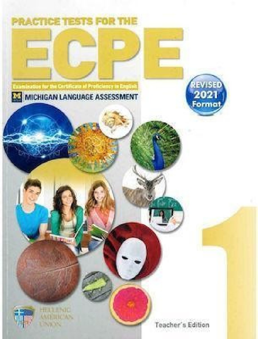 ECPE PRACTICE TESTS 1 TCHRS REVISED 2021 FORMAT (+ CD (8))
