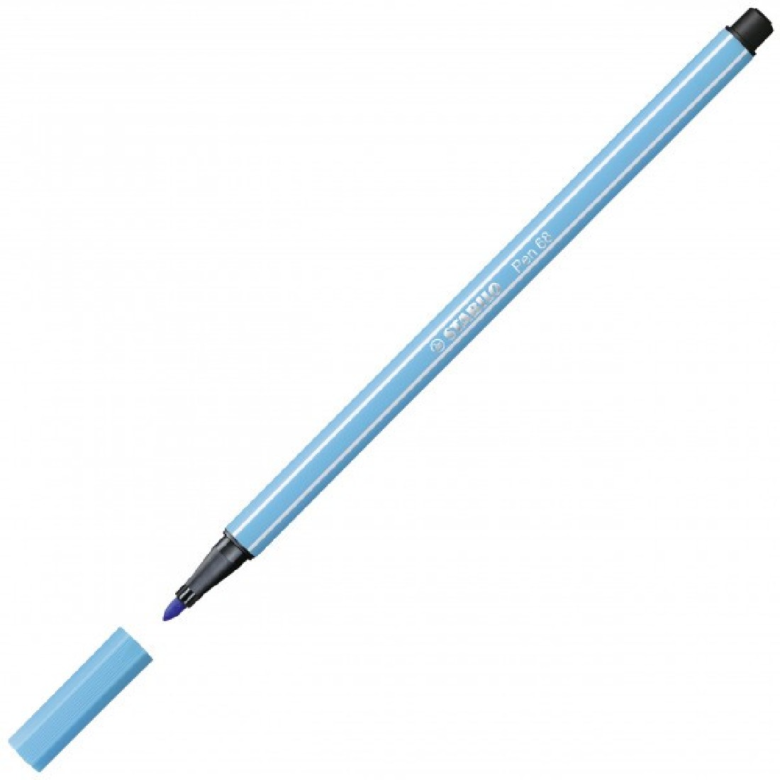 Μαρκαδόρος Pen N68/57  Light Blue Stabilo