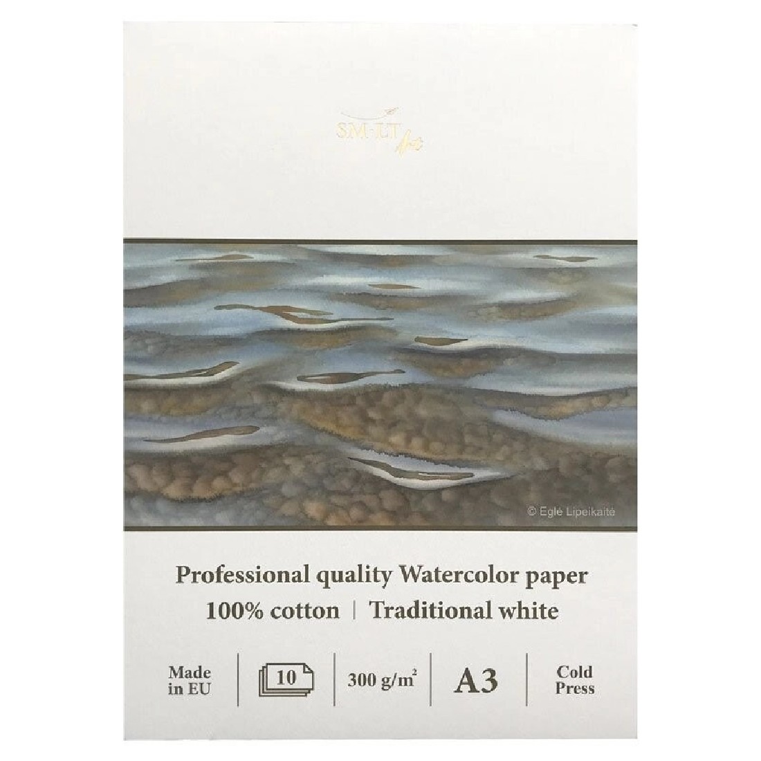 SM-LT ART Watercolor Professional  Pad A3 300 gsm 10 sheets 100% cotton Cold Press