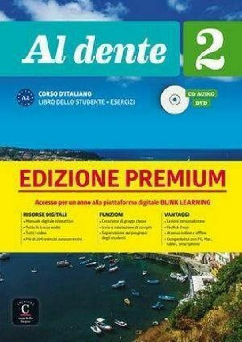 AL DENTE 2 STUDENTE ED ESERCIZI (+CD+DVD) EDIZIONE PREMIUM