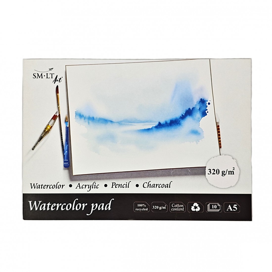 SM-LT ART Watercolor Pad A5 10sh 320g/m2