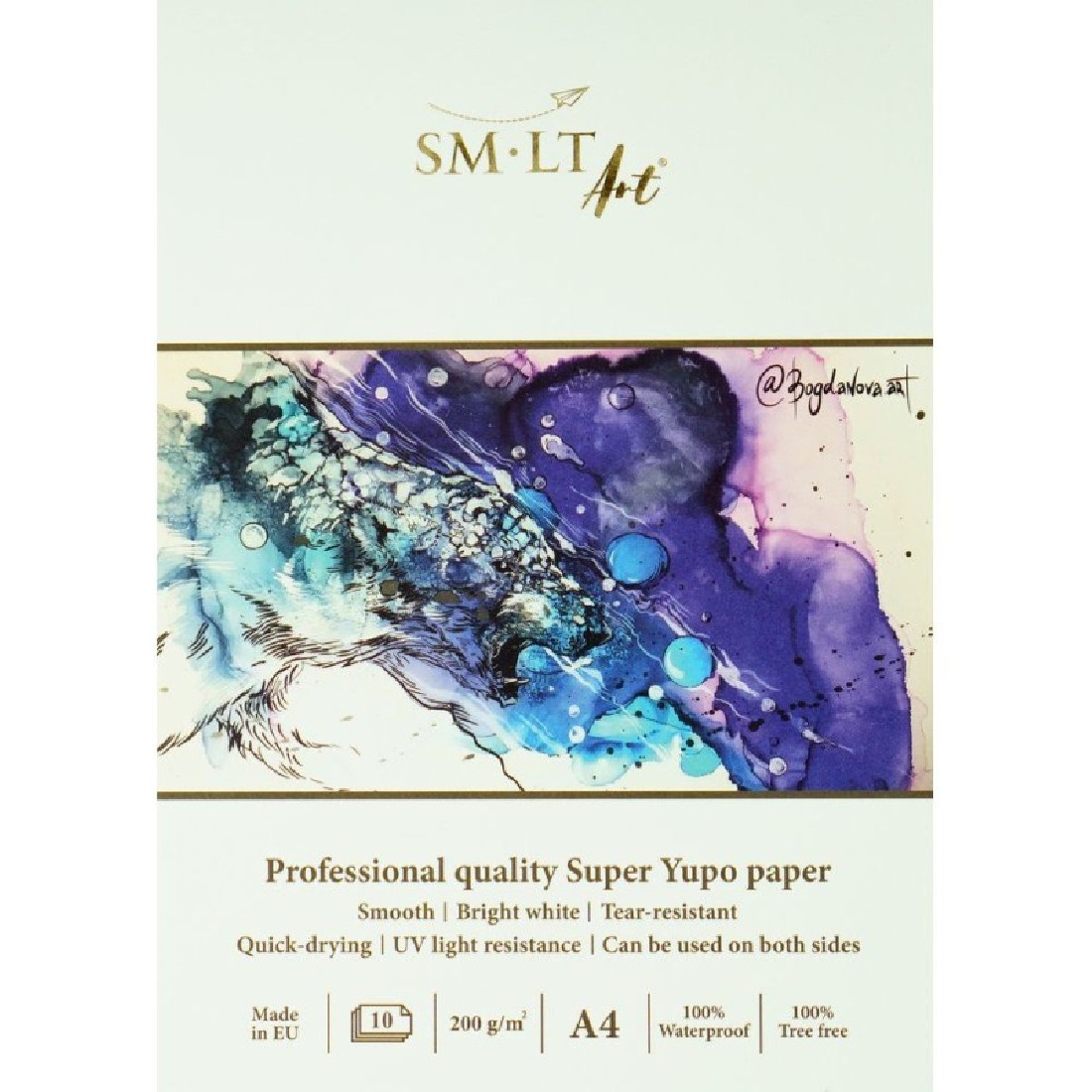 SM-LT ART Professional Quality Super Yupo Paper A4 10sh 200gsm
