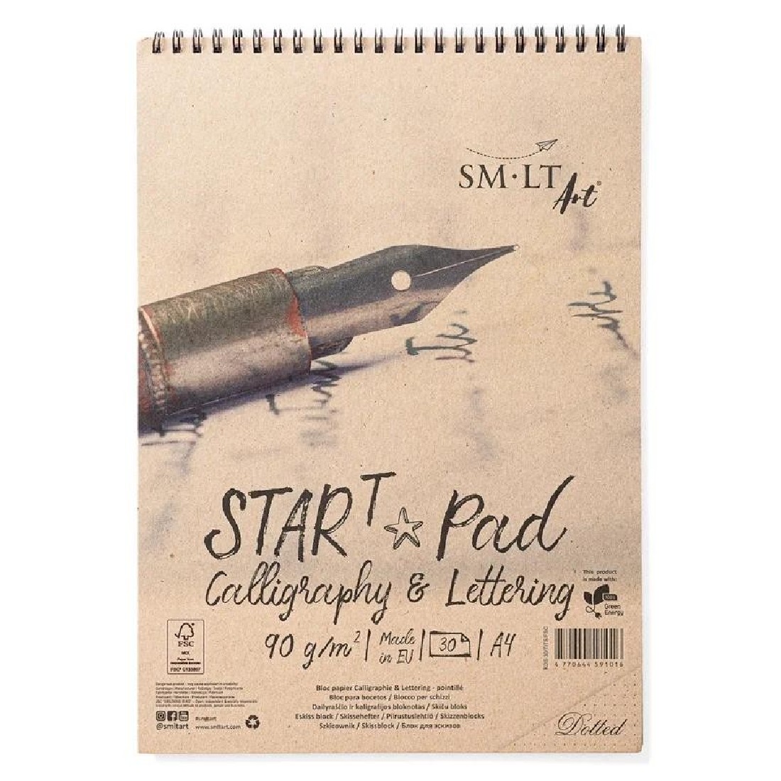 SM-LT ART Start Pad Calligraphy & Lettering A4 30sh 90gsm