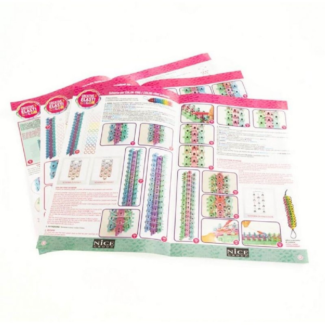 Σετ Κατασκευή με λαστιχάκια στον αργαλειό 03001 Nice Group