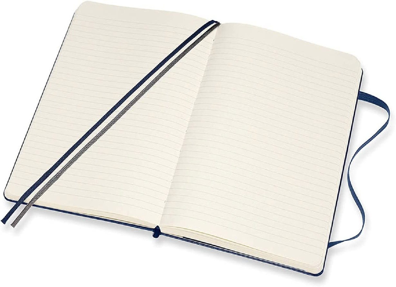 Moleskine Notebook Ruled Expanded Version Large 13x21 Sapphire Blue Hard Cover
