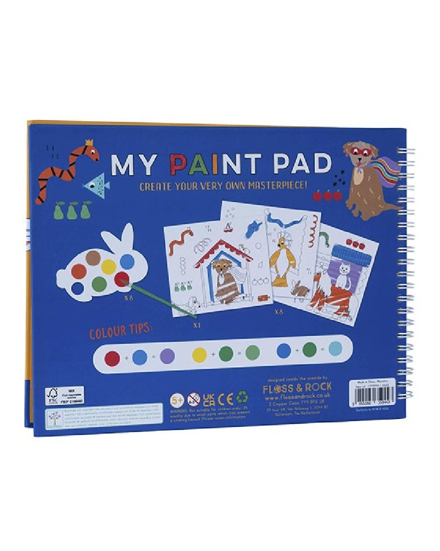 My paint pad Pets 47P5944 Floss & Rock (Μπλοκ ζωγραφικής)