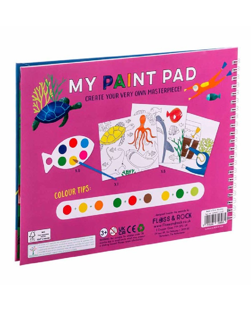 My paint pad Deep Sea 46P6557 Floss & Rock (Μπλοκ ζωγραφικής)