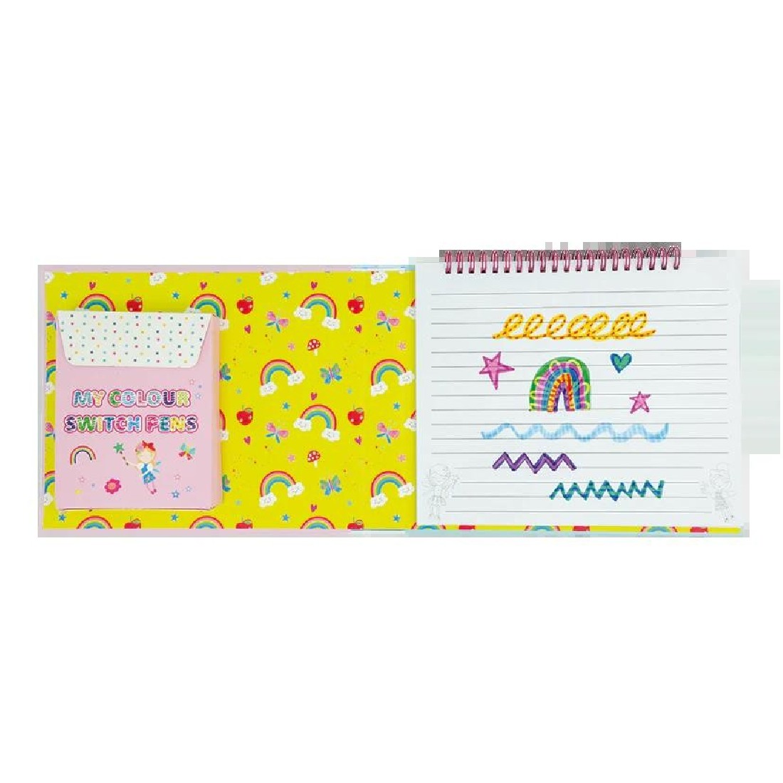 Μπλοκ ζωγραφικής Rainbow Fairy 50P6140 Floss & Rock